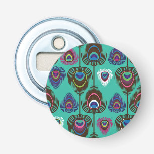 schattig pekelvederpatroon button flesopener