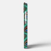 schattig pekelvederpatroon Case-Mate iPhone case (Achterkant / Links)