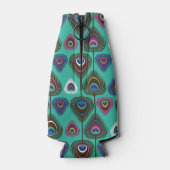 schattig pekelvederpatroon flesjeskoeler (Achterkant)