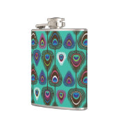 schattig pekelvederpatroon heupfles (Links)