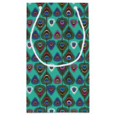 schattig pekelvederpatroon klein cadeauzakje (Achterkant)