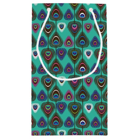 schattig pekelvederpatroon klein cadeauzakje (Achterkant)