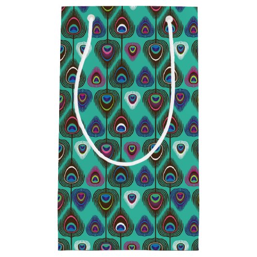 schattig pekelvederpatroon klein cadeauzakje (Voorkant)