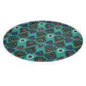 schattig pekelvederpatroon snijplank (Hoek)