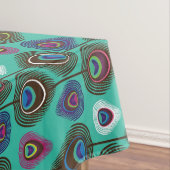 schattig pekelvederpatroon tafelkleed (Voorbeeld)