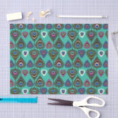 schattig pekelvederpatroon tissuepapier (Craft)