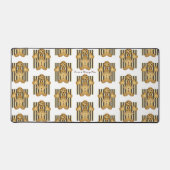 Schattig peperkoek man koekjespatroon Kinder Bureaumat (Voorkant)