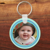 Schattig persoonlijk Baby Sleutelhanger (Voorkant)