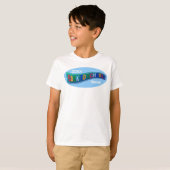 Schattig Persoonlijk Terug naar School T-shirt (Voorkant volledig)