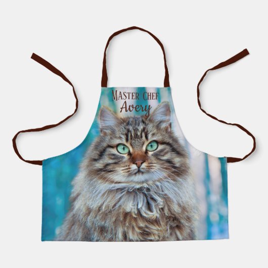 Schattig Pet Cat Speciaal Kinder Apron Schort (Voorkant)