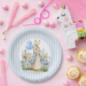 Schattig Peter Rabbit Baby shower Boy Papieren Bordje (Feest)
