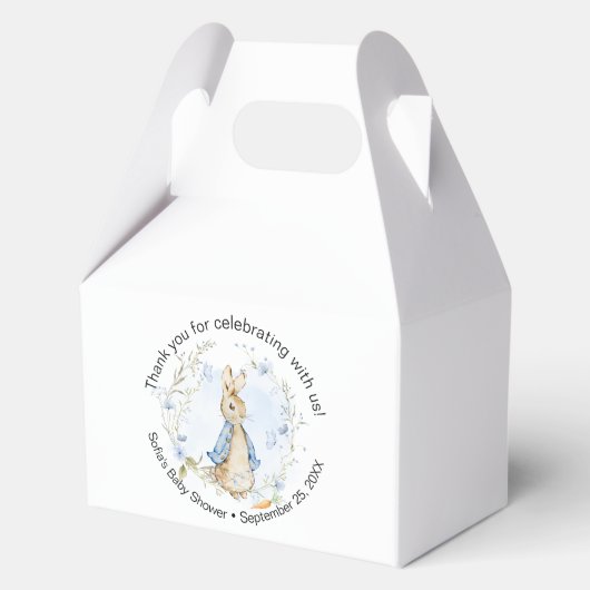 Schattig Peter Rabbit Bedankdoosjes (Voorkant)