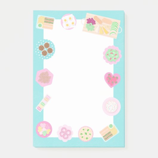 Schattig Picknick Post-it® Notes (Voorkant)