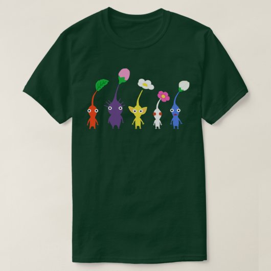 schattig pikvormig patroon t-shirt (Design voorkant)