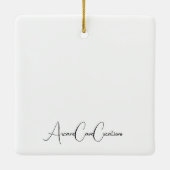 Schattig pinguïn Ornament (Achterkant)