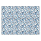 Schattig Pinguïn Winter Baby shower Tafelkleed (Voorkant (Horizontaal))