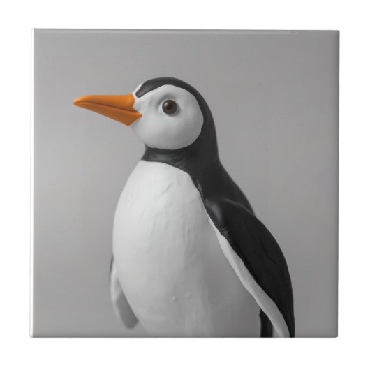 Schattig Pinguïnontwerp – Aardig Winterdier Tegeltje (Voorkant)