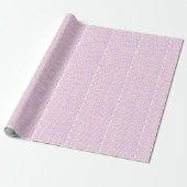 Schattig Pixel-hart cadeau Cadeaupapier (Uitgerold)