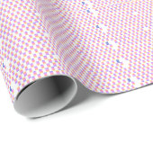 Schattig Pixel-hart cadeau Cadeaupapier (Rol Hoek)
