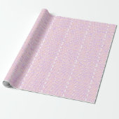 Schattig Pixel-hart cadeau Cadeaupapier (Uitgerold)