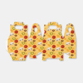 schattig pizzafeestje gevlekt patroon Favor Box Bedankdoosjes (Uitgevouwen)