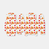 schattig pizzafeestje gevlekt patroon Favor Box Bedankdoosjes (Uitgevouwen)