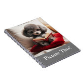 Schattig poedel fotoboek. notitieboek (Rechterzijde)