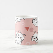 Schattig poesje koffiemok (Center)
