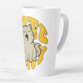 Schattig poesje latte mok (Rechterhoek)