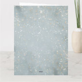 Schattig Polar Beer Knuffelen Kerstboom, Schattige Kaart (Achterkant)