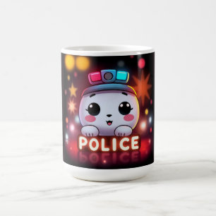 Schattig Politie Team – Aardig Patrouille Ontwerp Koffiemok