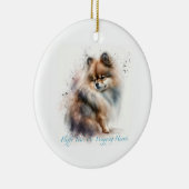 Schattig Pommerse ornament (Rechts)