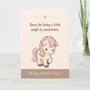 Schattig Pony Grapje Sorry dat ik een beetje een b Kaart