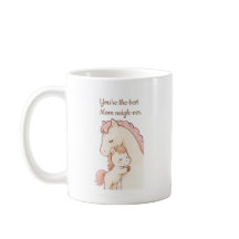 Schattig Pony Pun Beste Moeder Nooit Moederdagkaar