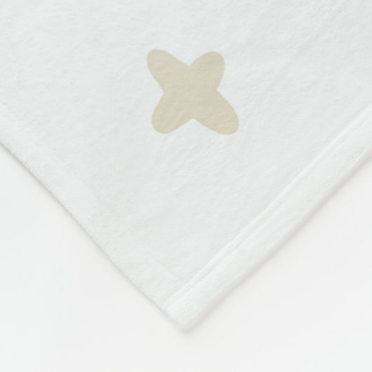 Schattig pop-uppatroon kinder fleece deken (Hoek)