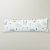 Schattig pop-uppatroon kinder lichaamskussen (Voorkant)