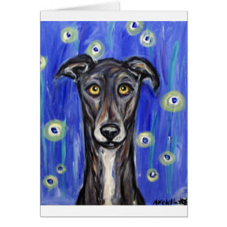 Schattig portret van Greyhound