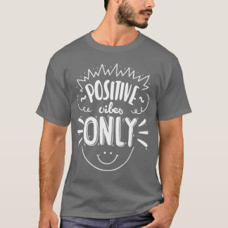 Schattig positief citaat meisje t-shirt