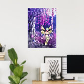 Schattig Poster (Thuiskantoor)