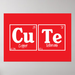 Schattig Poster