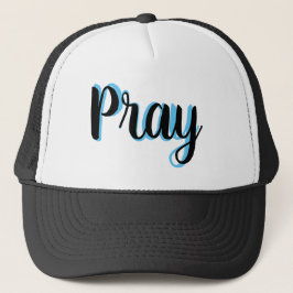 schattig PRAY-lettertype | Trucker Hat Pet