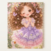 Schattig Princess 12-Maanden Jaarplanner Planner (Achterkant)