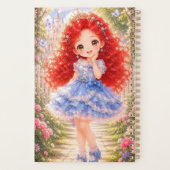 Schattig Prinses 12-Maanden Jaarplanner Planner (Achterkant)