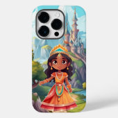 schattig prinses lovers kasteel Case-Mate iPhone case (Achterkant)