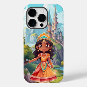 schattig prinses lovers kasteel Case-Mate iPhone 14 pro hoesje
