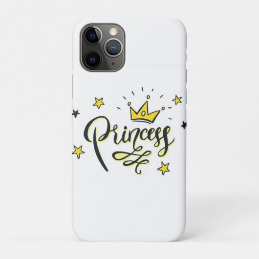 Schattig Prinses ontwerp Luxe Case-Mate iPhone Case (Achterkant)