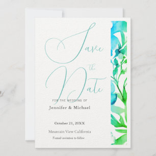 Schattig Professioneel Minimalistisch Eenvoudig Mo Save The Date