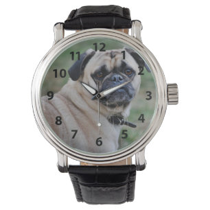 Schattig Pug Horloge