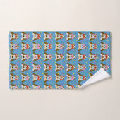 Schattig Puppies Bad Handdoek (Handdoek)