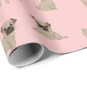 Schattig Puppies patroon Cadeaupapier (Rol Hoek)